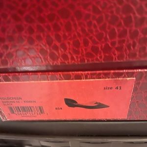 Tamara Mellon “Darling” Flats size 41 never worn in box. Black on trend.
